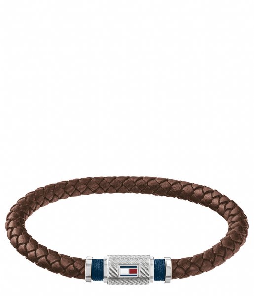 Tommy Hilfiger  Leather Bracelet Bruin (TJ2790081)